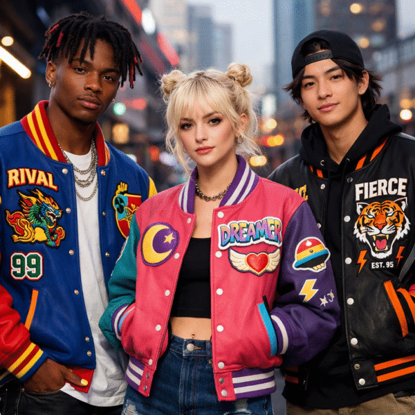 Varsity Jackets Reinvented: Bold Colors, Custom Patches, and New Fits