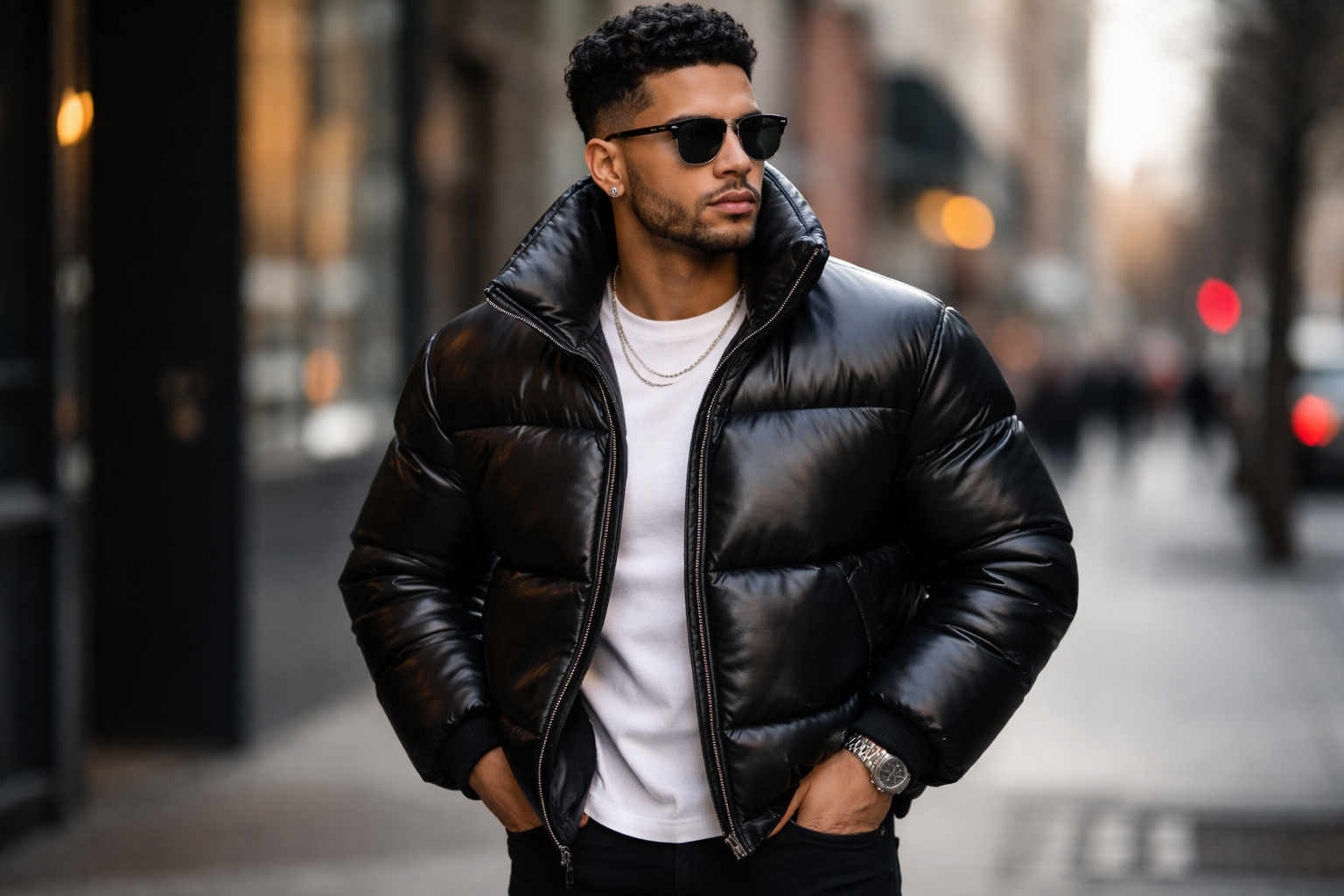 The Psychology of Power Dressing: What a Leather Puffer Jacket Says About You
