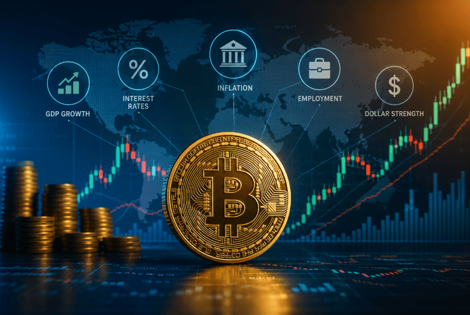 Analyzing the Correlation Between Macroeconomic Indicators and Crypto Prices